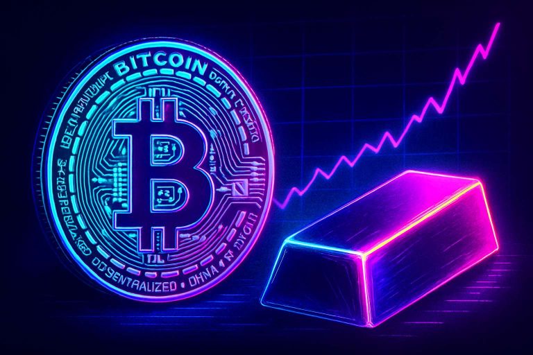 Bitcoin Prognose: VanEck sieht BTC bald Gold überholen und langfristig bei 650k Bitcoin BTC Gold VanEck