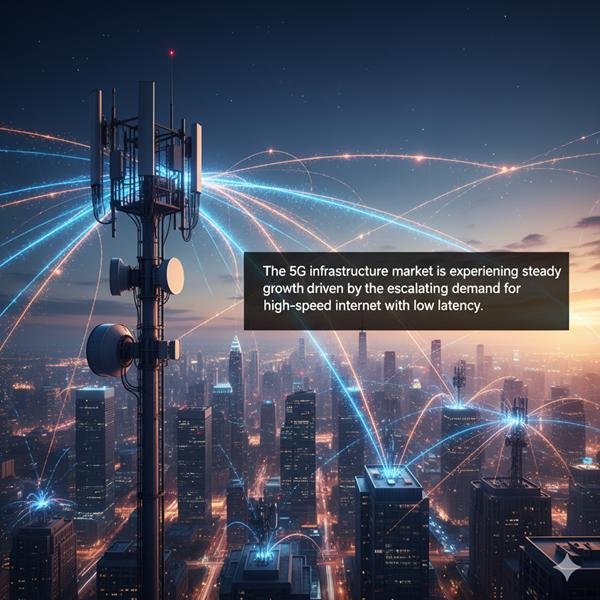 How is the Rising Demand for High-Speed, Low-Latency Internet Driving the 5G Infrastructure Market? Rising Demand for High-Speed, Low-Latency Internet Driving the 5G Infrastructure Market