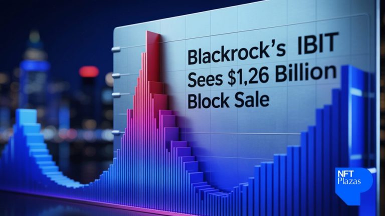 BlackRock’s IBIT Sees $1.26 Billion Block Sale in One of Bitcoin ETF Market’s Largest Single Transactions logo