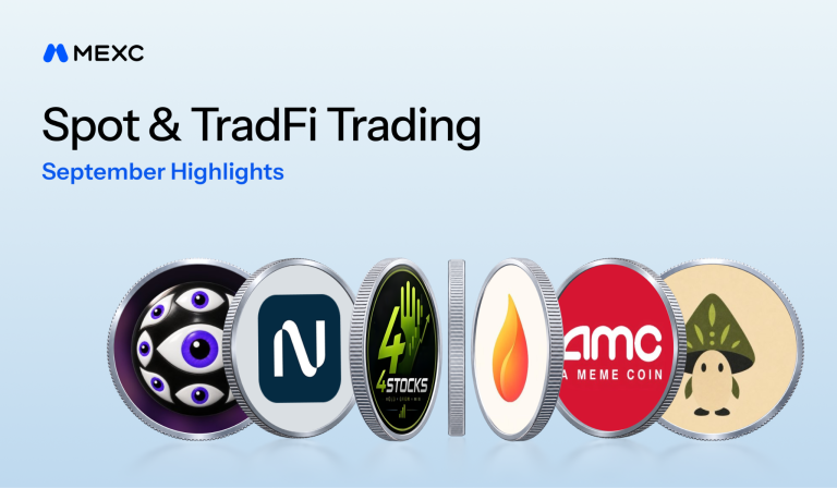 MEXC’s New-Token Trading Volume Rises 77% in September as Stock-Related Trading Expands Into On-Chain New-Token Markets mexc spot tradefi trading